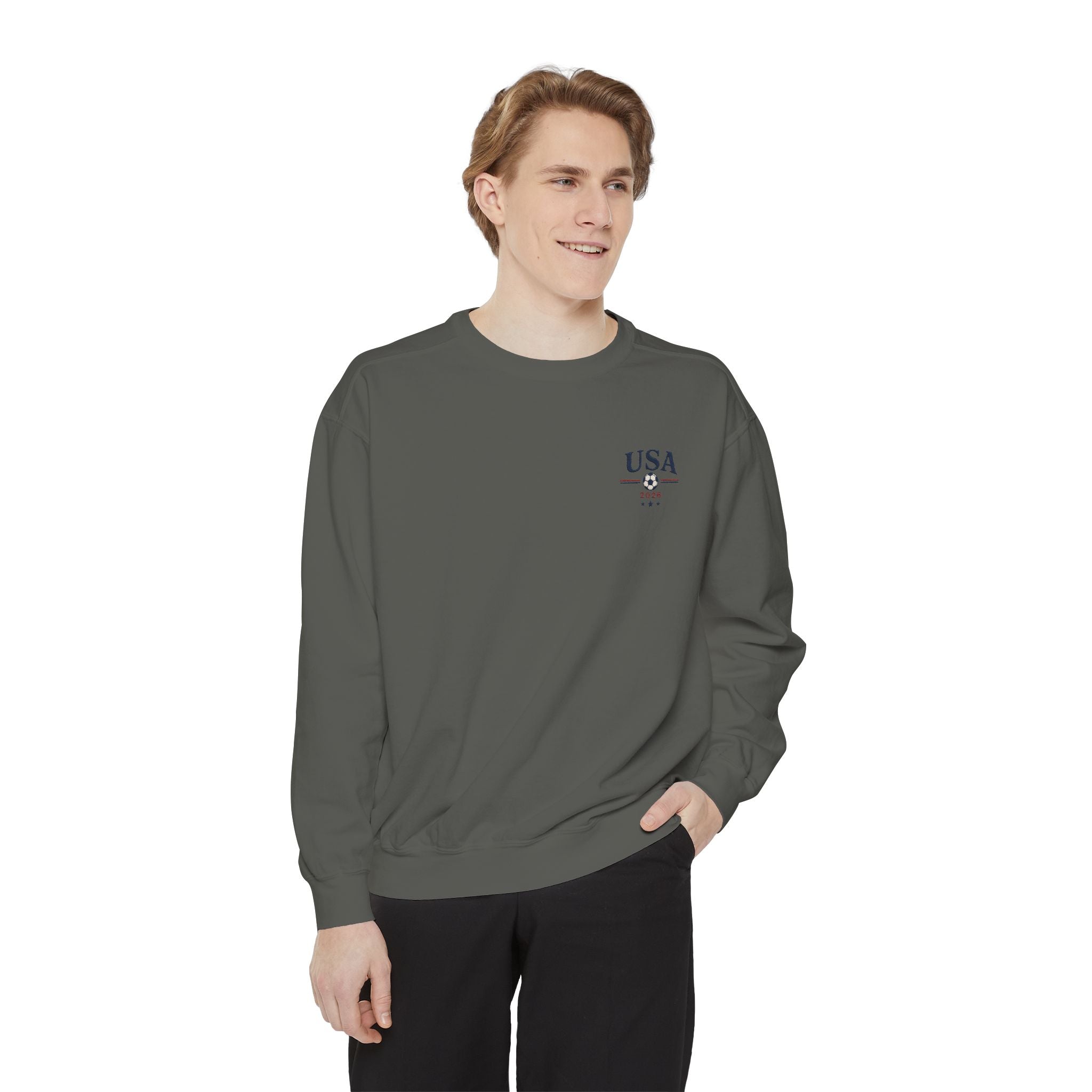 USA Sweatshirt — Patriotic American Crewneck