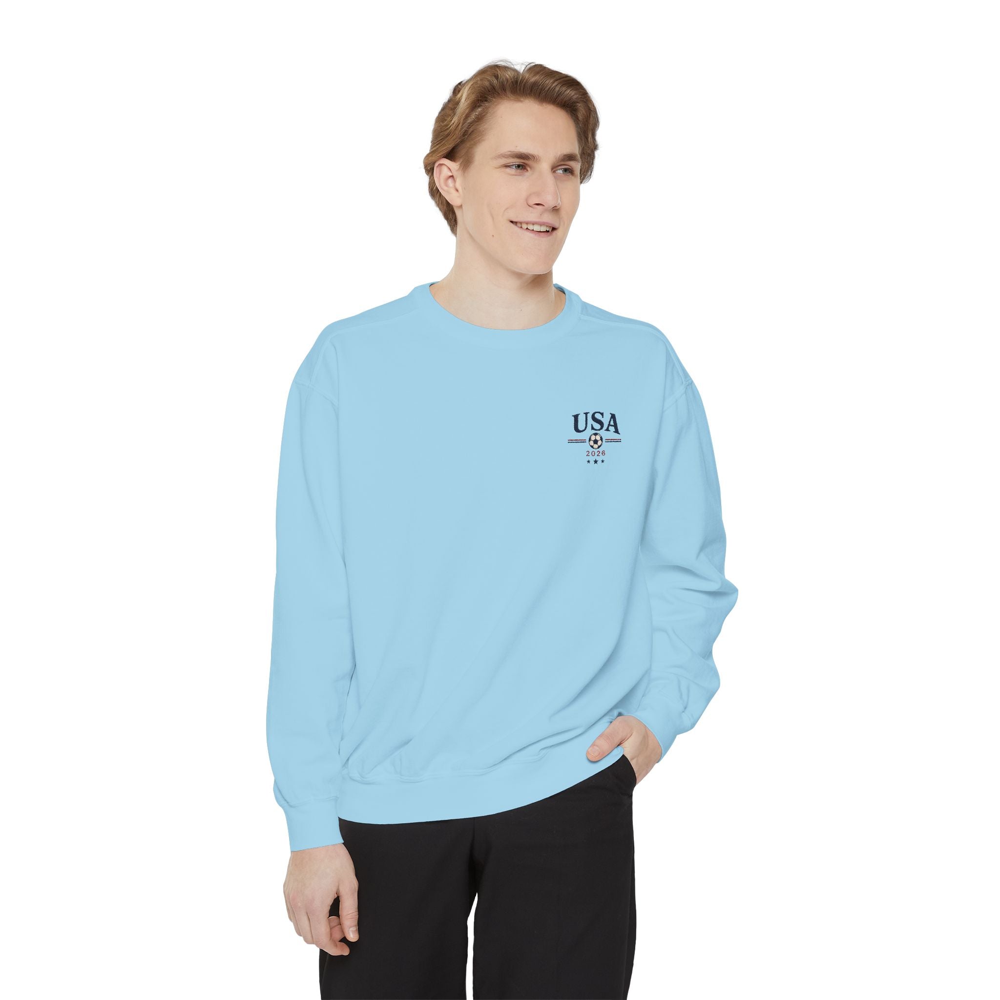 USA Sweatshirt — Patriotic American Crewneck