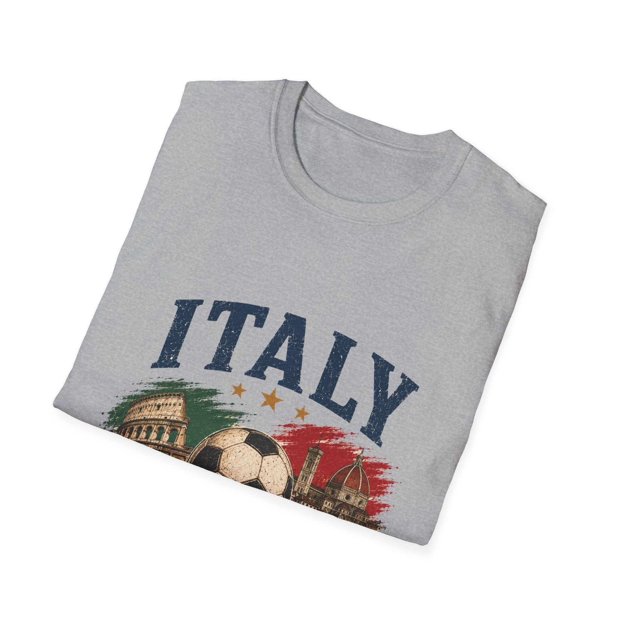 Italy 2026 T-Shirt – Vintage Italian Football Design (2026)