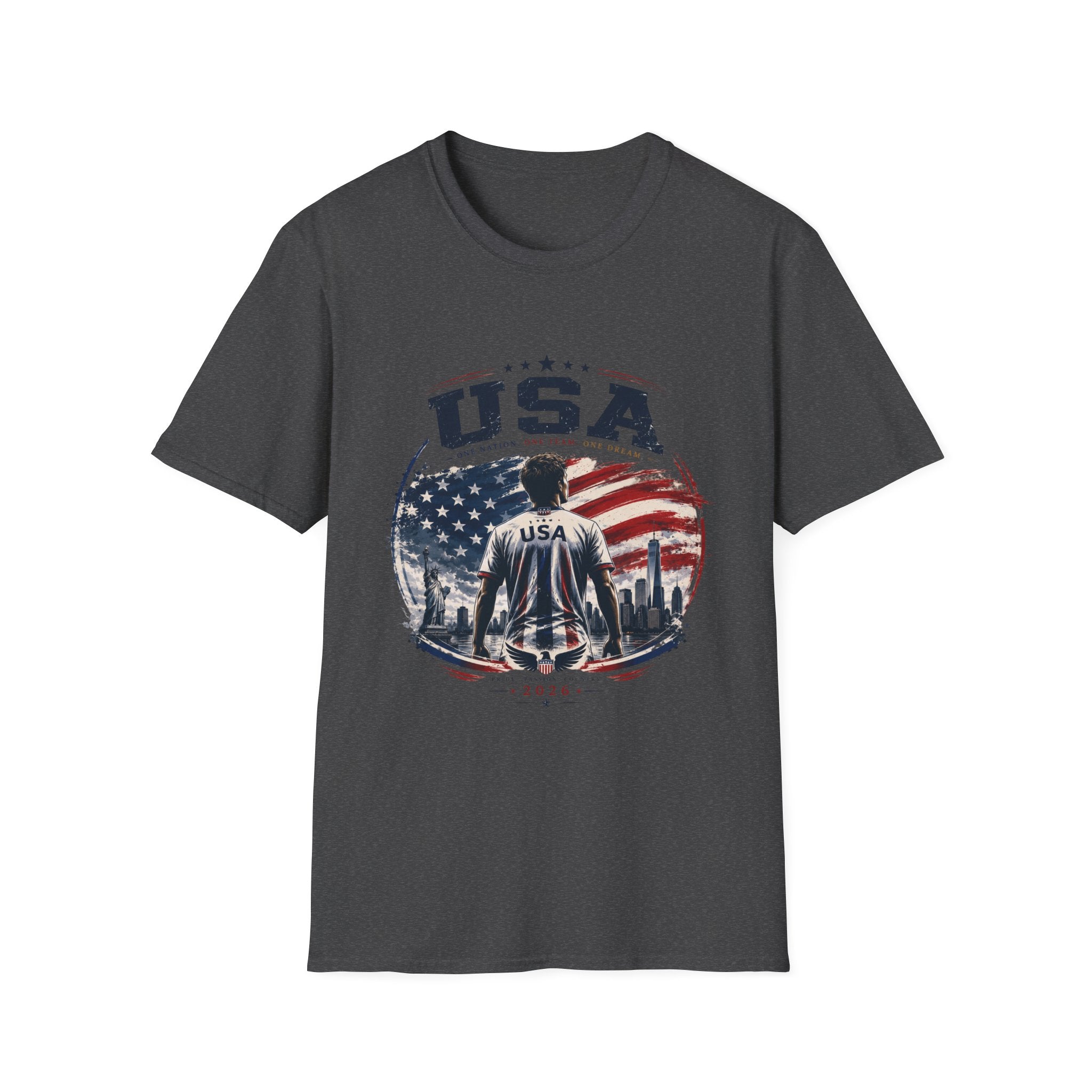 USA Flag Graphic T-Shirt 2026